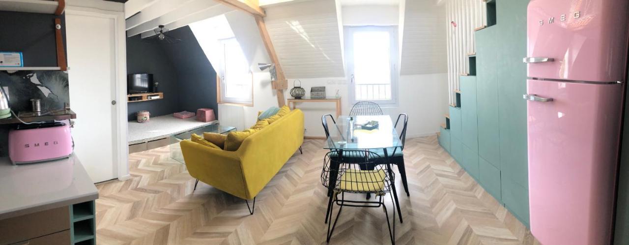 Appartement Duplex avec Parking esprit Loft Vannes Extérieur photo