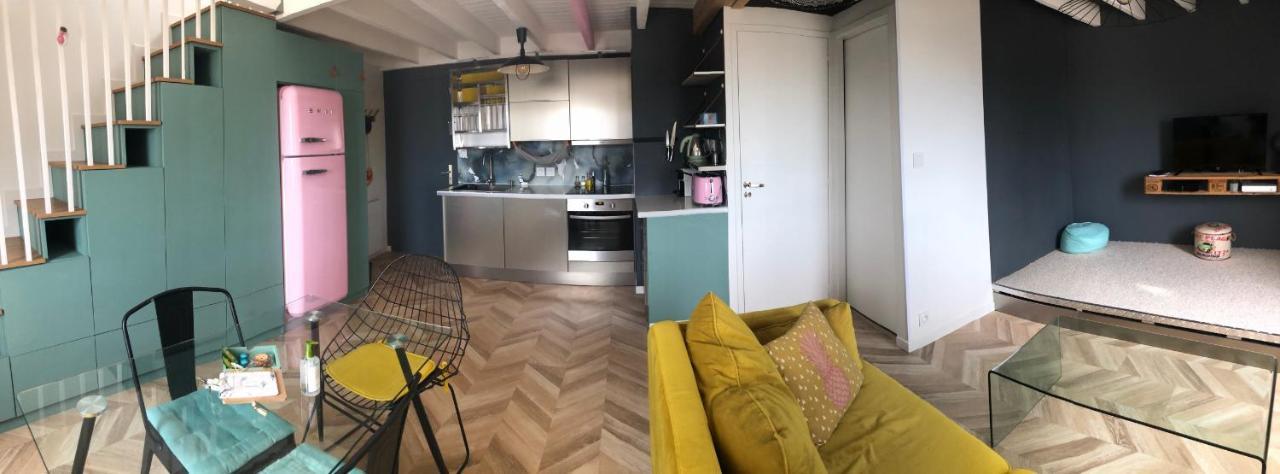Appartement Duplex avec Parking esprit Loft Vannes Extérieur photo